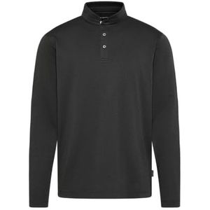 bugatti Herenpolo 1:1 mouw, Donkergrijs-280, XL