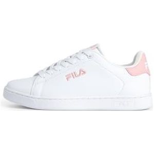 FILA Courtbay Linear wmn sneakers voor dames, wit-poederroze, 38 EU, wit poeder roze, 38 EU