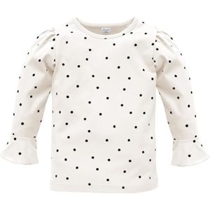 Pinokio Blouse voor babymeisjes, ecru tres bien, 80 cm