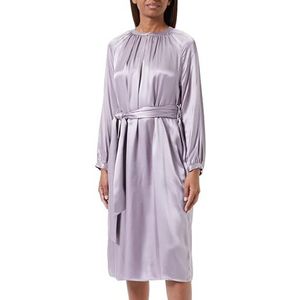 Seidensticker Dames regular fit blousejurk lange mouwen jurk, grijs, 34