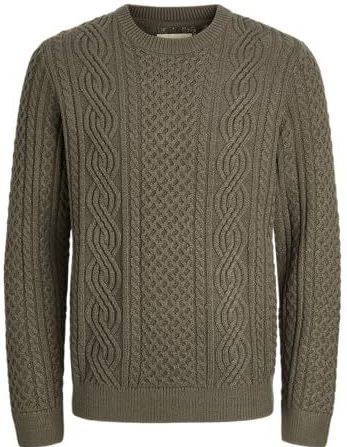Jack & Jones - JPRBLUSEAN - Trui - Olijfgroen - Knitwear