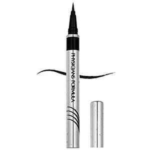 Physicians Formula - Eye Booster Waterproof Ultra-Fine Liquid Eyeliner - Precieze Vloeibare Eyeliner - Makkelijk Aanbrengen - Waterproof Complex, Wimper-Conditioner Serum en Peptiden - Blackest Black