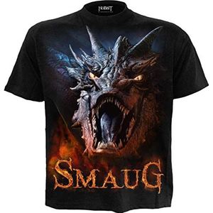 WB Studio - The Hobbit - Smaug - T-shirt - zwart - XL