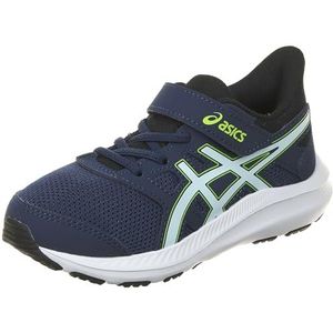 ASICS Jolt 4 PS Sneakers voor jongens, Veelkleurig (Blauw Expanse Cool Grey), 34.5 EU