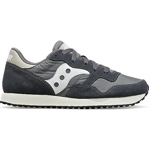 Saucony Dames DXN Trainer Sneaker, donkergrijs, 3.5 UK, Donkergrijs, 36 EU