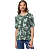 CECIL - Overhemd - Gedessineerd - Korte Mouwen - Zachte Materiaalmix