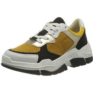 s.Oliver Sneakers met veters voor dames, geel, 36 EU