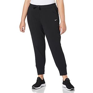 Nike W NK Dry Get FIT FLC TP Pant Dames Sportbroek, Zwart/(Wit), FR: 2XL (maat fabrikant: 2XL)