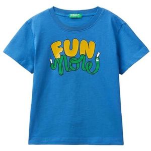 United Colors of Benetton T-shirt, Blauw, 104