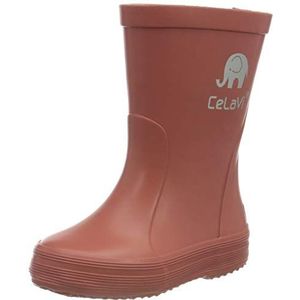 CeLaVi Basic Wellies Solid Rain Boot voor meisjes, redwood, 26 EU