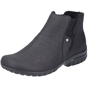 Rieker Dames Z4661 Chelsea-laarzen, zwart, 36 EU
