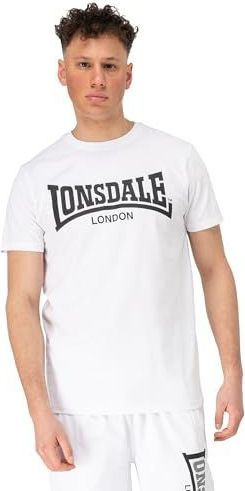 LONSDALE - Fulwood - T-shirt - Zwart/Wit