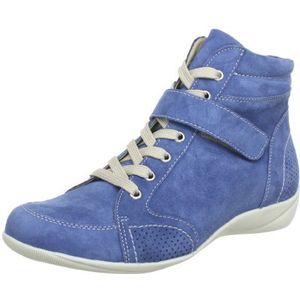 Hassia Roma, breedte H 5-301692-32000 damessneakers, Blauw 3200, 37.5 EU Breed