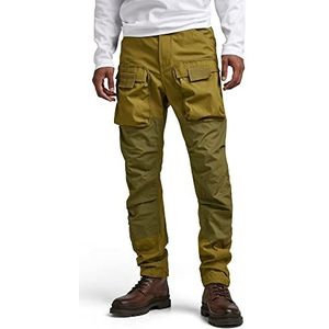 G-Star Raw CARGO PANTS heren 3D Straight Tapered Cargo , groen (Smoke Olive D19756-d384-b212) , 32W / 34L
