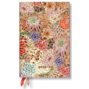 Paperblanks 18-maandenplanner & kalender | juli 2019 - december 2020 | Kikka | week voor week (horizontaal) | Mini (140 x 95 mm)