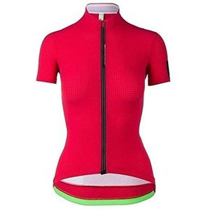 Q36.5 Jersey Shortsleeve L1 Lady Red Pinstripe Dames fietsshirt