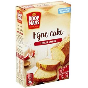 Koopmans Fijne cake - de basis voor iedere luchtige cake - bakmix voor 1 cake (400 g)