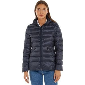 Tommy Hilfiger Gewatteerde jassen voor dames, Blauw (Woestijnhemel), XS