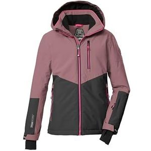 killtec meisjes Gewatteerd jack/winterjack met capuchon KOW 357 GRLS QLTD JCKT, lavendel, 164, 42150-000