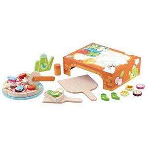 John Adams, Sevi - Pizza Restaurant Playset: Christmas, baby shower, birthday or Christening gift for kids, Wooden & Kids Roleplay Toys, Ages 3+