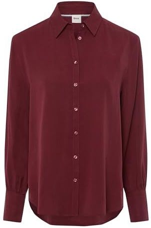 Brax - STYLE.VIC - Overhemdblouse - Regular Fit - Puur Lyocell