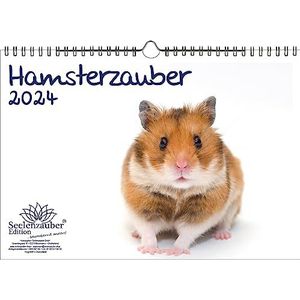 Hamstermagie DIN A4-kalender voor 2024 huisdier hamster - Seelenzauber