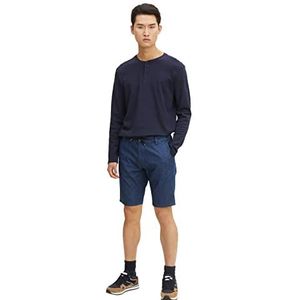 TOM TAILOR Uomini Bermuda shorts in jeans-look 1031272, 10114 - Clean Dark Stone Blue Denim, 38