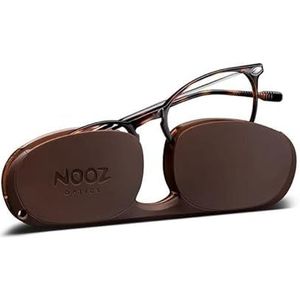 Nooz Alba Collection Essential leesbril, tortoise, +2,50, ovale vorm, voor mannen en vrouwen, schildpad, Eén maat