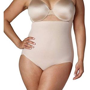 Naomi & Nicole Dames Culotte Gainante Hute Nude-Onbelievable Comfort Taille Shapewear, nude, XL