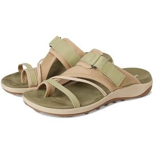 Merrell Dames Terran 4 post gladde sandaal, Lichtgroen, 35.5 EU