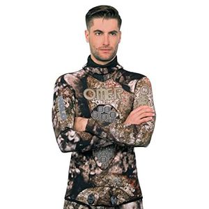 Omer Unisex Volwassen Holo Stone Jacket 7MM Wear, camouflagekleur, 3XL