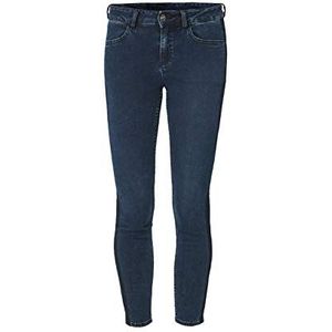 comma Dames Slim Jeans, blauw (Blue Denim Stretch 58z7), 44