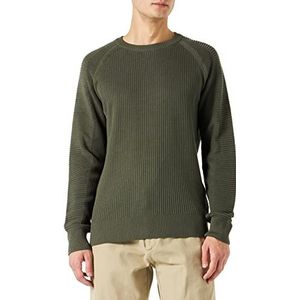 G-STAR RAW Heren 3D Biker R Knit Pullover Sweater, Multicolor (lt Hunter/Grey Moss C259-D372), XL