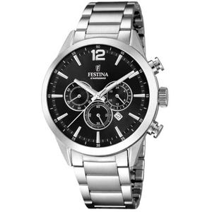 Festina Horloge F20343/8, zilver, armband