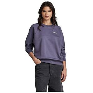 G-STAR RAW Dames Staff gr Sweater, Purpur (dark Grape D277-800), S, Purpur (Dk Grape D277-800), S