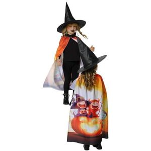 Rubies Hexes & Friends kostuumset voor meisjes en jongens, cape en hoed, officiële Halloween, carnaval, feest en verjaardag