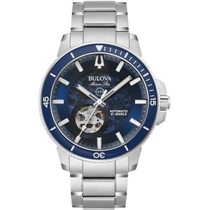 Bulova Automatic Watch 96A289, zilver, armband