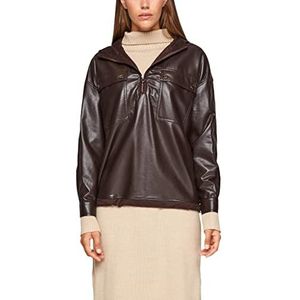 s.Oliver Sweatshirt voor dames, bruin, S