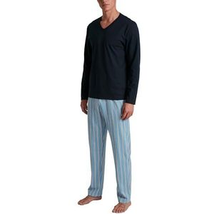 CALIDA Cotton Special Pyjama Dolphin Blue, 1 stuks, maat 58-60, Dolphin Blue., 58-60