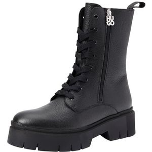 HUGO Kris_laceupboot_grlt, buit vrouw, Zwart, 40 EU