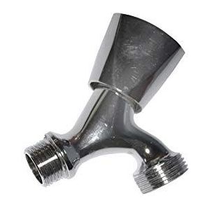 Waterkraan voor wasmachine, V/metaal, CR