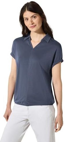 Cecil - Poloshirt - Blauw - Dames - Gr: XXL