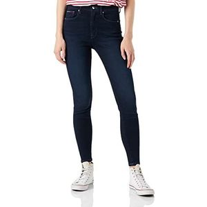 Tommy Jeans Damesbroek, Denim Zwart, 27W x 32L