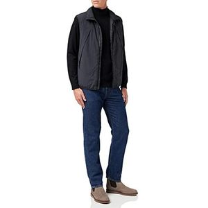 TOM TAILOR Denim Uomini Vest 1031783, 29476 - Coal Grey, L