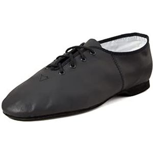 Bloch Essential Jazz Loafer voor meisjes, Zwart, 33.5 EU