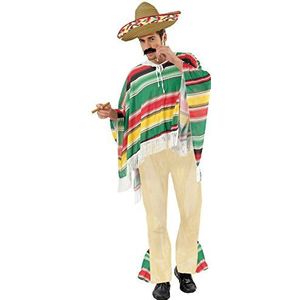 Ciao Fiori Paolo 25954.L - Mexicaans kostuum voor volwassenen, maat L, Meerkleurig., L