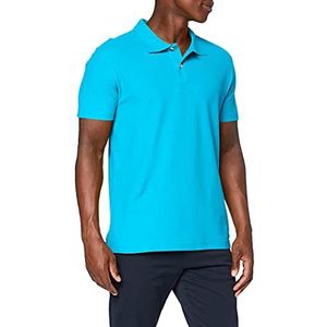 Stedman Apparel Polo/ST3000 Regular Fit shirt met korte mouwen voor heren, Oceaan Blauw, S