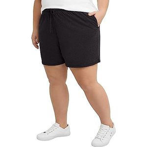 Hanes Dames Originals Tri-Blend zakken, lichtgewicht jersey shorts, 2,5 inch, Zwart, S