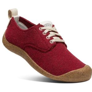 KEEN Mosey Derby Sneaker voor dames, Rode Vilt Berk, 36 EU