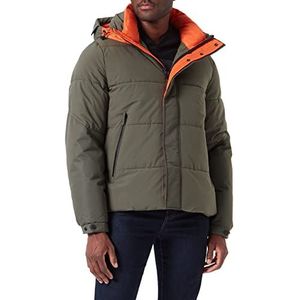 s.Oliver jas lange mouw heren, khaki/oliv, M